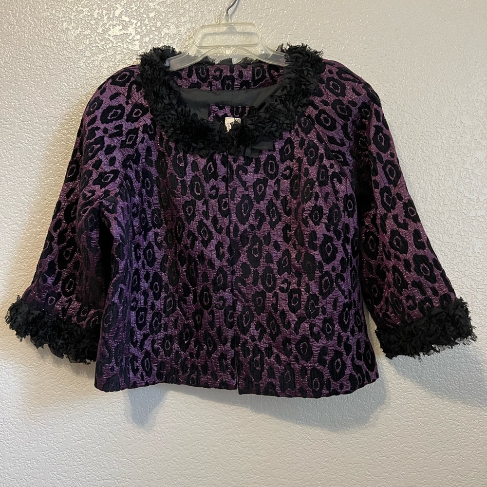 Funky cheetah print jacket